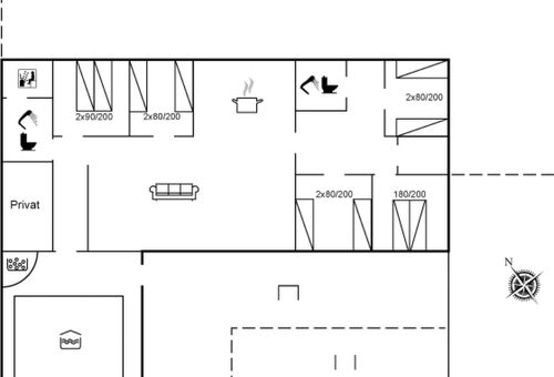 Maison 5 chambres Rødby