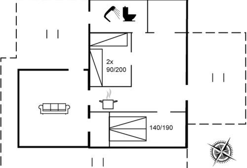 Villa 2 bedroom Fano