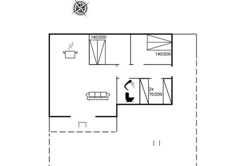 Villa 3 bedroom Fano
