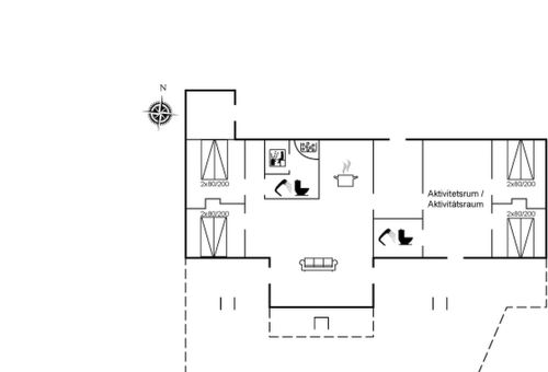 Villa 5 bedroom Oksbøl