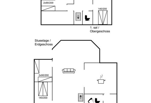 Villa 4 bedroom Vejers Strand