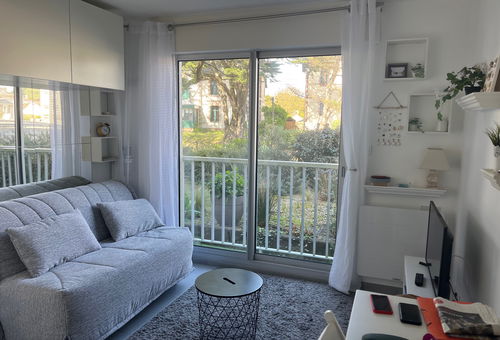 Cozy studio in Pornichet, sea-facing residence
