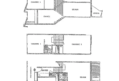 Apartment 2 bedroom Les Belleville