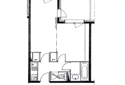 Apartment 1 bedroom Les Avanchers-valmorel