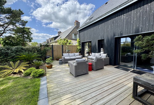Villa récente avec jardin clos – PMR – 3 chambres – Guérande Careil