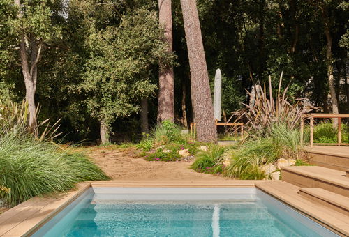 Contemporary villa with swimming pool 200 m from Sainte-Marguerite beach,...
