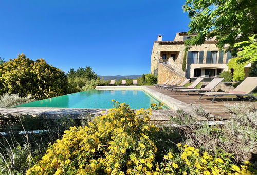 Maison avec vue panoramique et piscine (unité principale)