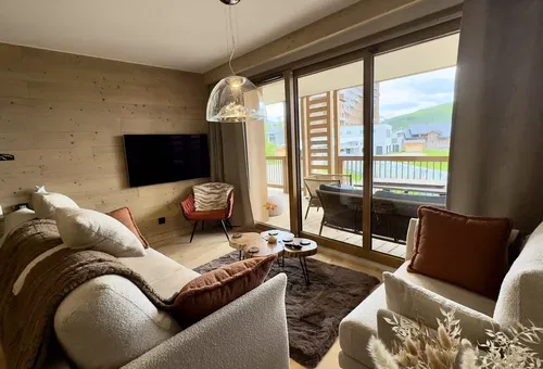 Apartment 2 bedroom Huez