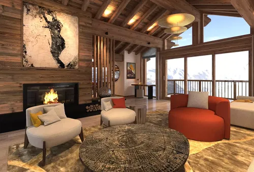 Chalet 6 bedroom Les Belleville