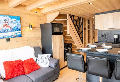 Apartment 2 bedroom Les Belleville