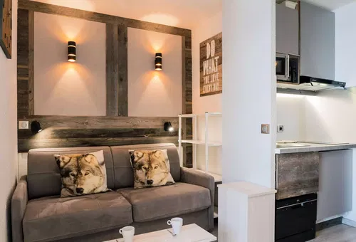 Apartment 1 bedroom Les Belleville
