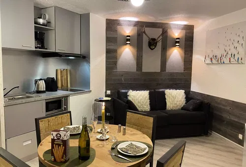 Apartment 1 bedroom Les Belleville