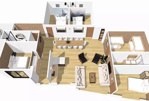 Apartment 2 bedroom Valloire