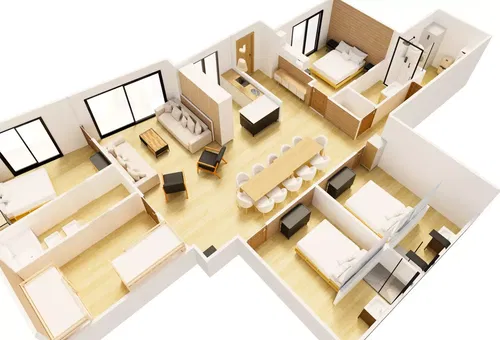 Wohnung 2 Zimmer Valloire