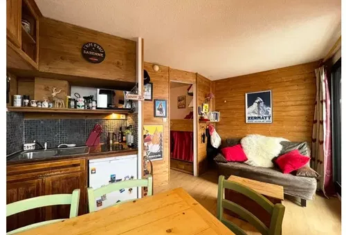 Apartment 1 bedroom Huez