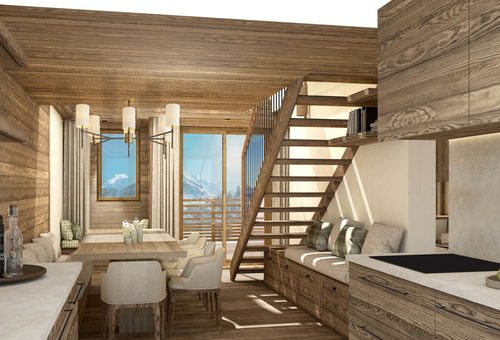 5 pièces duplex de 108 m2 pouvant accueillir 8 personnes
Situé au 1° étage de...