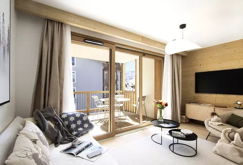 Apartment 1 bedroom Huez