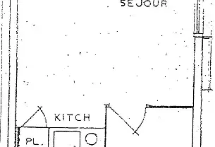 Apartment 1 bedroom Les Belleville