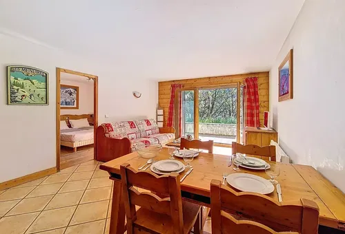 Apartment 2 bedroom Les Belleville